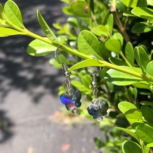 Holographic Butterfly Earrings🦋